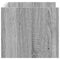 vidaXL Wall Shelf Grey Sonoma 70.5x35x30.5 cm Engineered Wood