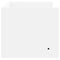 vidaXL Wall Shelf White 100x35x30.5 cm Engineered Wood