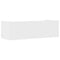 vidaXL Wall Shelf White 100x35x30.5 cm Engineered Wood
