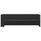vidaXL Wall Shelf Black 100x35x30.5 cm Engineered Wood