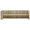 vidaXL Wall Shelf Sonoma Oak 100x35x30.5 cm Engineered Wood