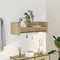 vidaXL Wall Shelf Sonoma Oak 100x35x30.5 cm Engineered Wood