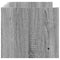 vidaXL Wall Shelf Grey Sonoma 100x35x30.5 cm Engineered Wood