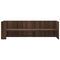 vidaXL Wall Shelf Brown Oak 100x35x30.5 cm Engineered Wood