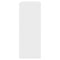 vidaXL Console Table White 100x35x90 cm Engineered Wood
