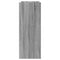 vidaXL Console Table Grey Sonoma 100x35x90 cm Engineered Wood
