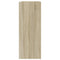 vidaXL Console Table Sonoma Oak 100x35x90 cm Engineered Wood