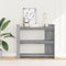 vidaXL Console Table Concrete Grey 100x35x90 cm Engineered Wood