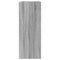 vidaXL Console Table Grey Sonoma 100x35x90 cm Engineered Wood