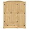 vidaXL Wardrobe Corona 151.5x52x186 cm Solid Wood Pine