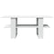 vidaXL Coffee Table White 102x55x42 cm Engineered Wood