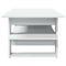 vidaXL Coffee Table White 102x55x42 cm Engineered Wood