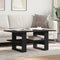 vidaXL Coffee Table Black 102x55x42 cm Engineered Wood
