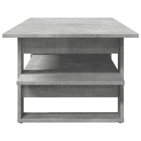vidaXL Coffee Table Concrete Grey 102x55x42 cm Engineered Wood