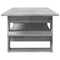vidaXL Coffee Table Concrete Grey 102x55x42 cm Engineered Wood