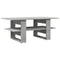 vidaXL Coffee Table Concrete Grey 102x55x42 cm Engineered Wood