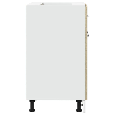 vidaXL Drawer Bottom Cabinet Lyon Sonoma Oak 60x46x81.5 cm Engineered Wood