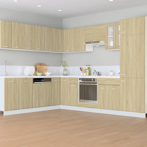 vidaXL Hanging Cabinet Lyon Sonoma Oak 60x31x60 cm Engineered Wood