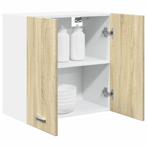 vidaXL Hanging Cabinet Lyon Sonoma Oak 60x31x60 cm Engineered Wood