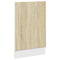 vidaXL Dishwasher Panel Lyon Sonoma Oak 45x3x67 cm Engineered Wood