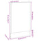 vidaXL Dishwasher Panel Lyon Sonoma Oak 45x3x67 cm Engineered Wood