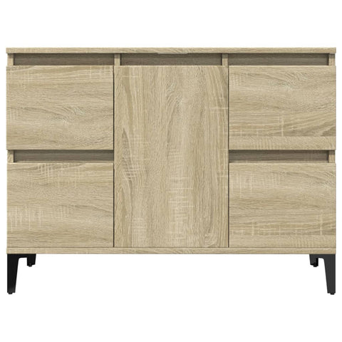 vidaXL Sink Cabinet Sonoma Oak 80x33x60 cm Engineered Wood