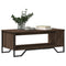 vidaXL Coffee Table Brown Oak 100x51x40 cm Engineered Wood