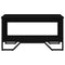 vidaXL Coffee Table Black 75x51x40 cm Engineered Wood