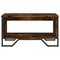 vidaXL Coffee Table Smoked Oak 75x51x40 cm Engineered Wood
