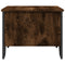 vidaXL Coffee Table Smoked Oak 75x51x40 cm Engineered Wood