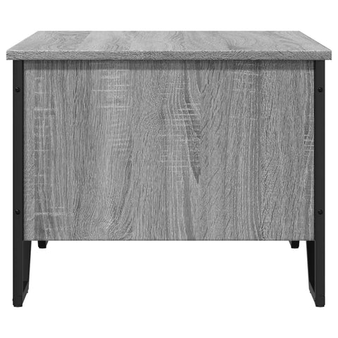 vidaXL Coffee Table Grey Sonoma 75x51x40 cm Engineered Wood