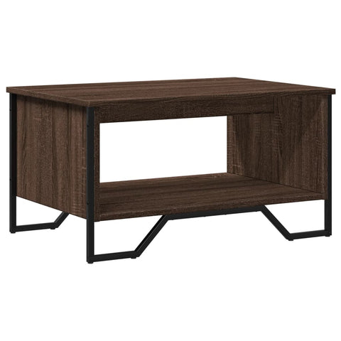 vidaXL Coffee Table Brown Oak 75x51x40 cm Engineered Wood
