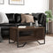 vidaXL Coffee Table Brown Oak 75x51x40 cm Engineered Wood