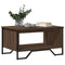 vidaXL Coffee Table Brown Oak 75x51x40 cm Engineered Wood