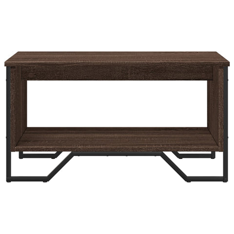 vidaXL Coffee Table Brown Oak 75x51x40 cm Engineered Wood