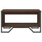 vidaXL Coffee Table Brown Oak 75x51x40 cm Engineered Wood