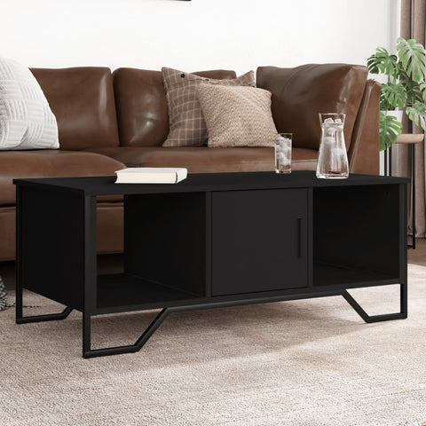 vidaXL Coffee Table Black 100x51x40 cm Engineered Wood
