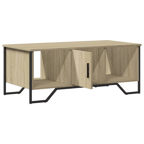 vidaXL Coffee Table Sonoma Oak 100x51x40 cm Engineered Wood