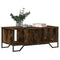 vidaXL Coffee Table Smoked Oak 100x51x40 cm Engineered Wood