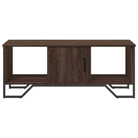 vidaXL Coffee Table Brown Oak 100x51x40 cm Engineered Wood