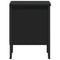 vidaXL Bedside Cabinet Black 2 pcs 40x30x40 cm Engineered Wood