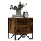 vidaXL Bedside Cabinet Smoked Oak 40x30x40 cm Engineered Wood