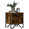 vidaXL Bedside Cabinet Smoked Oak 2 pcs 40x30x40 cm Engineered Wood