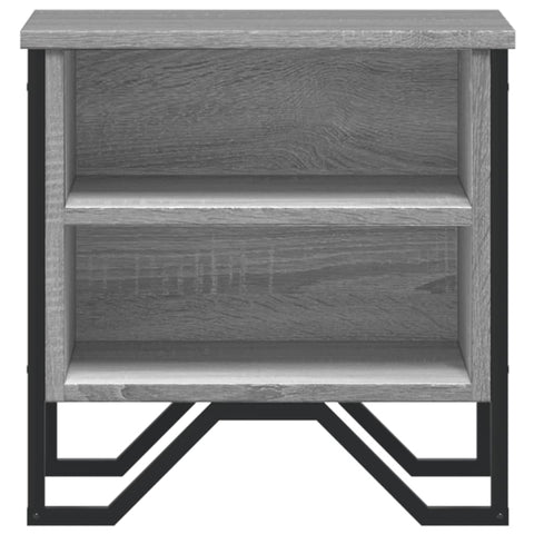 vidaXL Bedside Cabinet Grey Sonoma 40x30x40 cm Engineered Wood