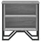 vidaXL Bedside Cabinet Grey Sonoma 40x30x40 cm Engineered Wood