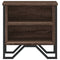 vidaXL Bedside Cabinet Brown Oak 2 pcs 40x30x40 cm Engineered Wood