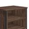vidaXL Bedside Cabinet Brown Oak 2 pcs 40x30x40 cm Engineered Wood