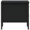 vidaXL Bedside Cabinet Black 40x41x40 cm Engineered Wood