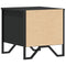 vidaXL Bedside Cabinets 2 pcs Black 40x41x40 cm Engineered Wood