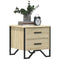 vidaXL Bedside Cabinets 2 pcs Sonoma Oak 40x41x40 cm Engineered Wood